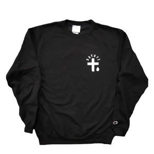 FREE GIFT Srvntz cross crew sweatshirt christian